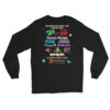 The 80s 90s Concert Tour 2025 - Men’s Long Sleeve Shirt - Image 5