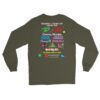 The 80s 90s Concert Tour 2025 - Men’s Long Sleeve Shirt - Image 12