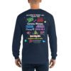 The 80s 90s Concert Tour 2025 - Men’s Long Sleeve Shirt - Image 3