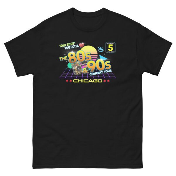 The 80s 90s Concert Tour 2025 - Unisex Classic Tee