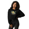 The 80s 90s Concert Tour 2025 - Women's Crop Hoodie - Image 2